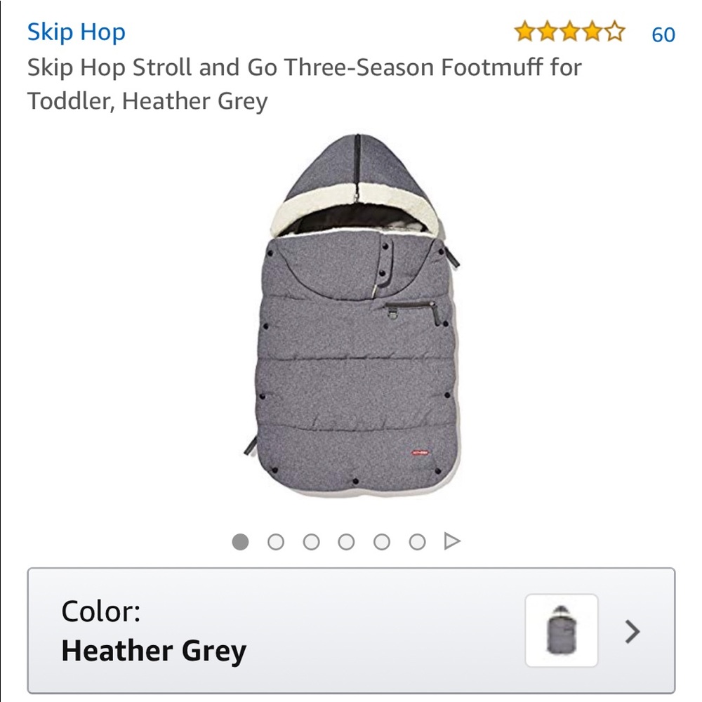 Skip Hop Stroller Plush Bag ‘Stroll and Go’